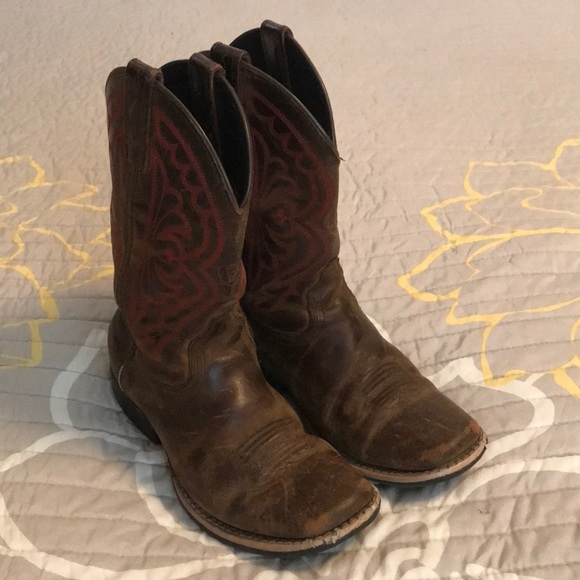 boys ariat work boots